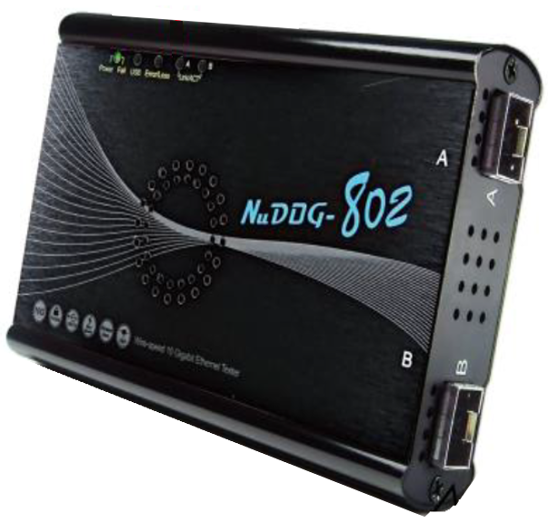 NuDOG-802 ネットワークトラフィックジェネレータ　Xtramus Technologies